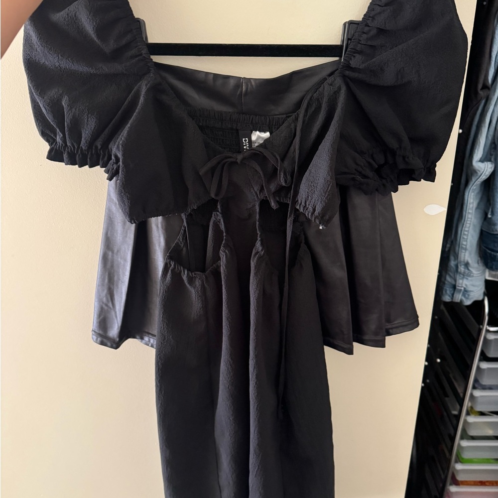 Black Off-Shoulder Dress